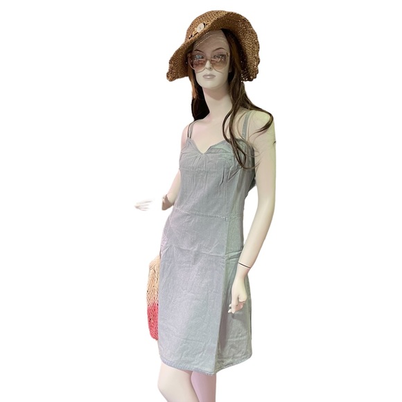 FOREVER 21+ PLUS SIZE NWT 100% COTTON JUMPER DRESS MIDI SIZE 3T 3X - Picture 4 of 12